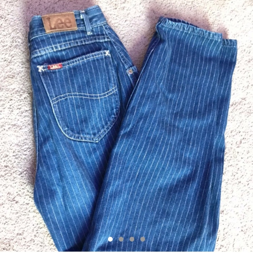 Lee Denim with threaded stripes